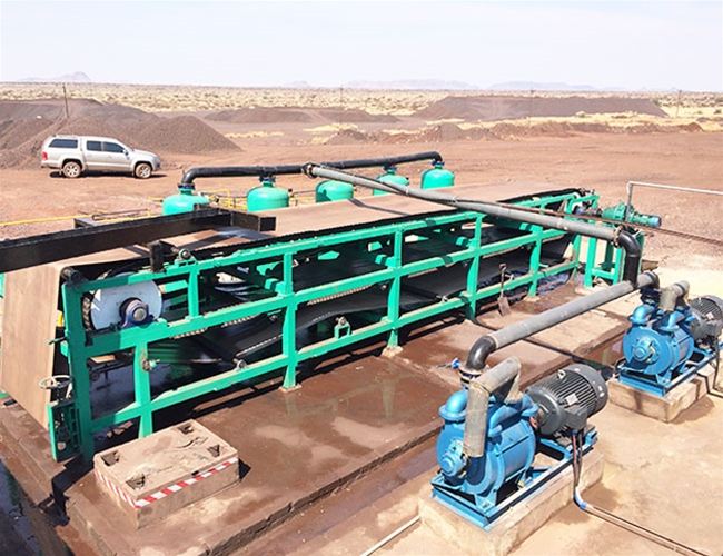 橡膠帶式真空過濾機(jī)